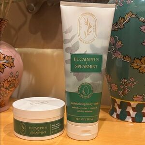 Bath & Body Works Eucalyptus + Spearmint Body Butter & Wash